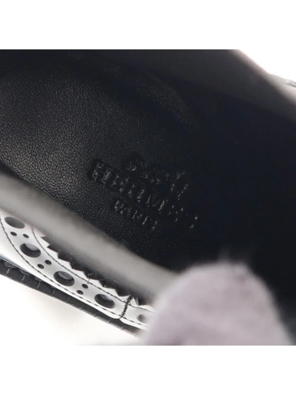 Hermes Boots Lindsay H-lift Black Leather